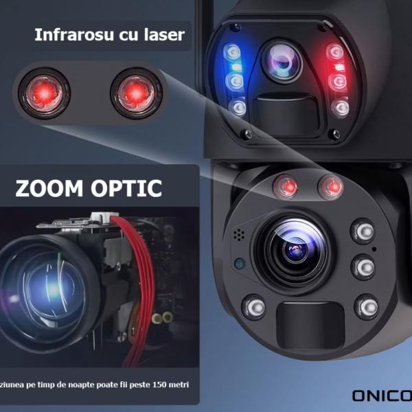 Camera ONICOM - detaliu montaj